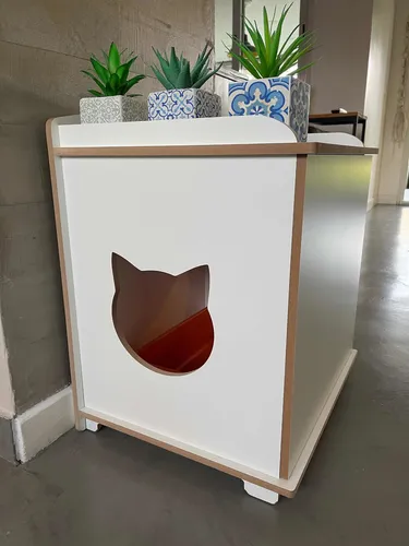 Mueble sanitario para gatos sales