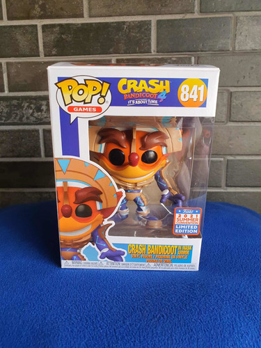 Funko Pop Crash Bandicoot 481 Mask Armor 2021 Virtual Funkon