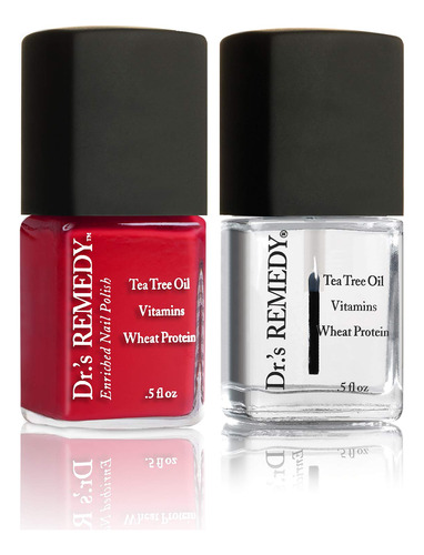 Dr.'s Remedy Esmalte De Uas Enriquecido - Clarity Coral Con 