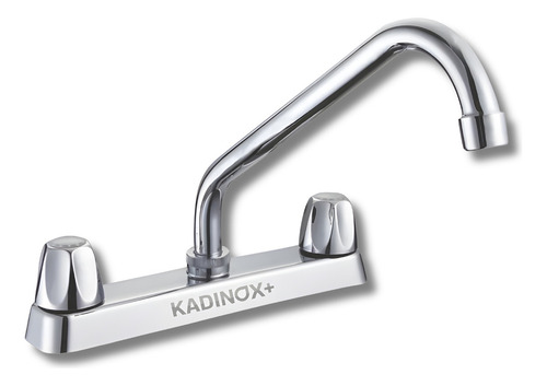 Fregadero Tarja Tina Doble Acero Inox 84x48 Con Kit Mez Flex Color Mezcladora Fija