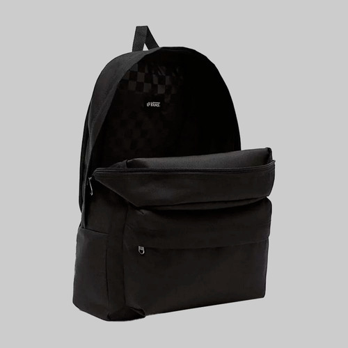 Mochila Negra Vans Old Skool Ii Back Peanuts Snoopy Lluvia Negro Liso