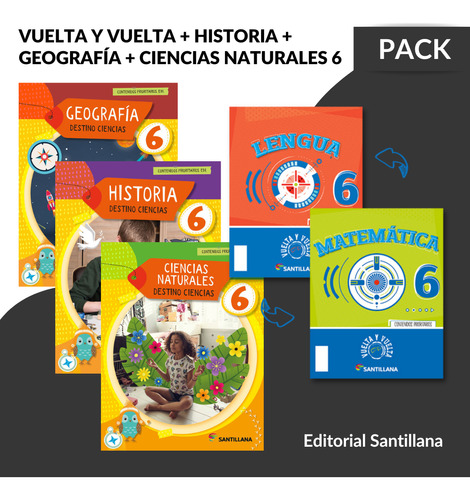 Vuelta Y Vuelta, Historia, Geografia & Ciencias Naturales 6