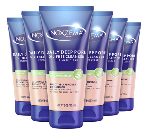 Noxzema Ultimate Clear Daily Deep Porore Limpiador Sin Acei.