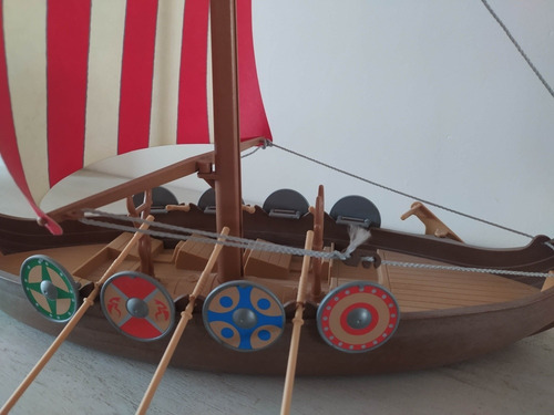Imagen 5 de 10 de Playmobil Barco Vikingo