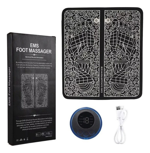 Imagem 5 de 7 de Massageador Para Pés Pernas Ems Magnético Relaxante Pro