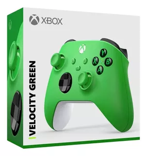 Controle Microsoft Xbox One S/x Velocity Green Verde