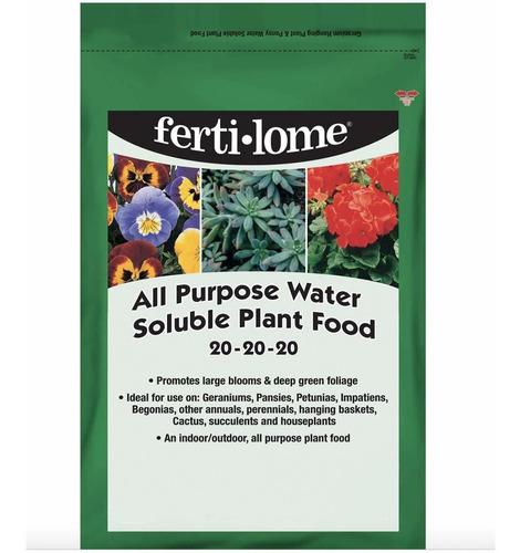 Fertilome 11722 20-20-20 Alimentos Solubles En Agua Para Pla