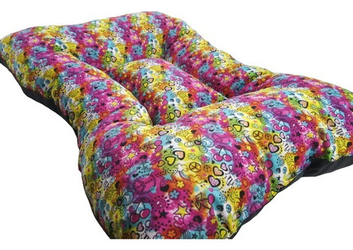 Imagen 3 de 6 de Cama Colchoneta Perro Raza Grande 120x70