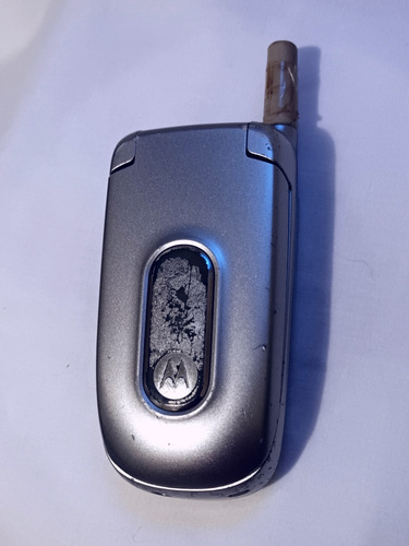 Celular Motorola Tapita S/cargador. Liberado. Sin Envio!. Plateado (Usado)