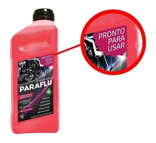 Imagem 3 de 5 de Fluido Para Radiador Paraflu Concentrado Rosa