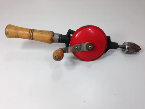 comprar Furadeira Manual Manivela Antiga Funciona 8mm Retro Usado 