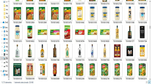 Catálogo Abarrotes Con Fotos, Codigos De Barra Y Codigos Sat