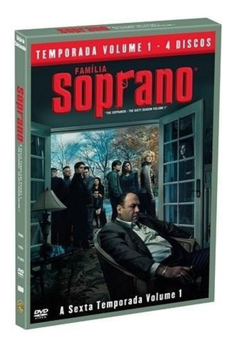 Box - Família Soprano - 6ª Temporada Volume 1 - 4 Discos