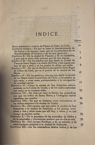 Libro La Cronica Del Peru Cieza Leon Espasa-calpe (Usado)