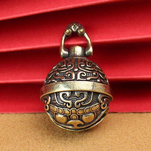 Colgante De Campana De Latón, Dijes De Bronce, Llaveros De.