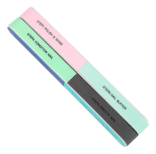 M Kit De Limas Y Pulidores De Uñas: Herramienta Para Pulir
