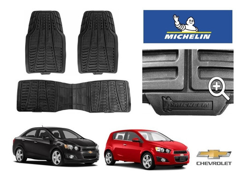 Tapetes Uso Rudo Chevrolet Sonic 2015 Michelin