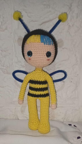 Muñeca Bebe Lloron Tejido A Crochet