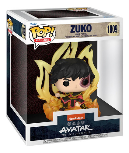 Funko Pop! Deluxe Avatar La Leyenda De Aang - Zuko