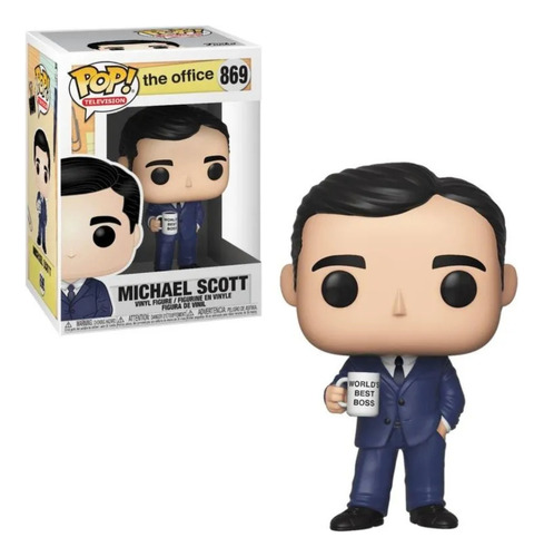 Funko Pop The Office Michael Scott Chefe Action Figure Full