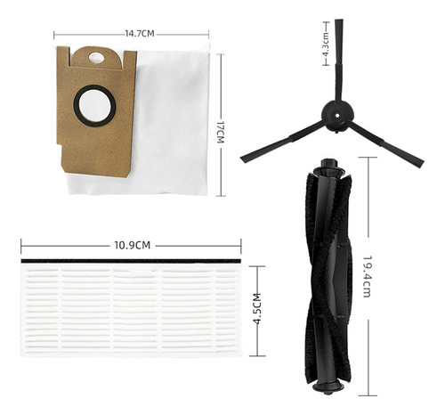 Accesorios Para El Robot Barredor Inteligente Queenly-for Ly