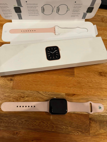 Apple Watch  Series 6 (gps) 44mm Gold Aluminio, Correa Rosa 