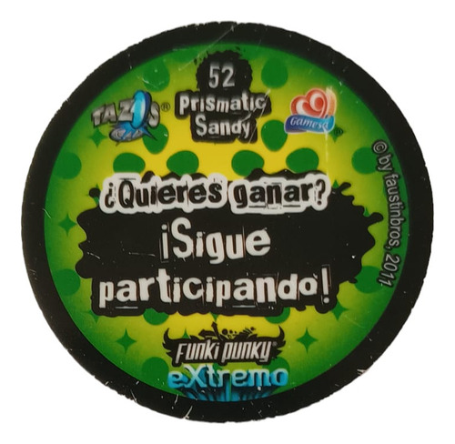 Tazo Funki Punky 52 Prismatic Sandy Stinky (Usado)