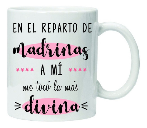 Tazas Regalo Personalizado Para Padrinos Madrina Tia Tio 