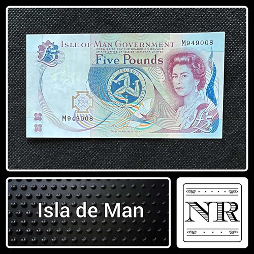 Isla De Man - 5 Pounds- Año 2015 - P #48