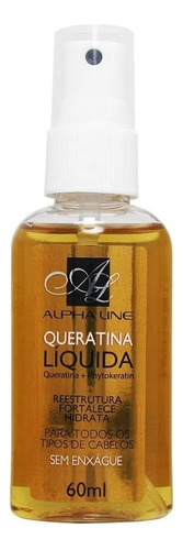 Queratina Líquida Sem Enxágue Alpha Line 60ml