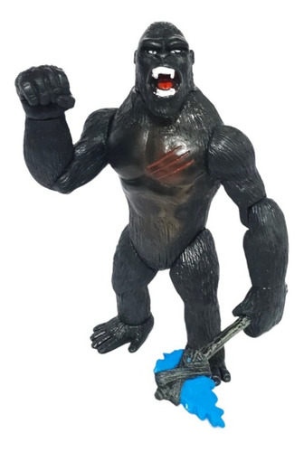 Figura Juguete Gorila King Kong Negro 20cm