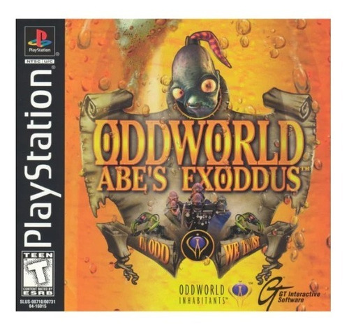 Oddworld Abe's Exoddus Ps1 Original Completo Perfeito Estado (Usado)