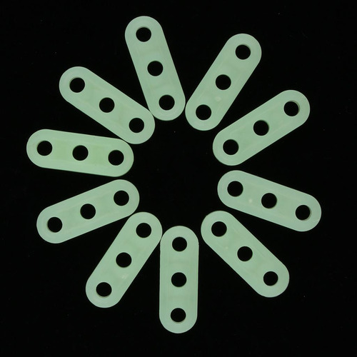 6 X 60-piece Set Of Bright Plastic Tent Cord Adjusters 6 Pcs