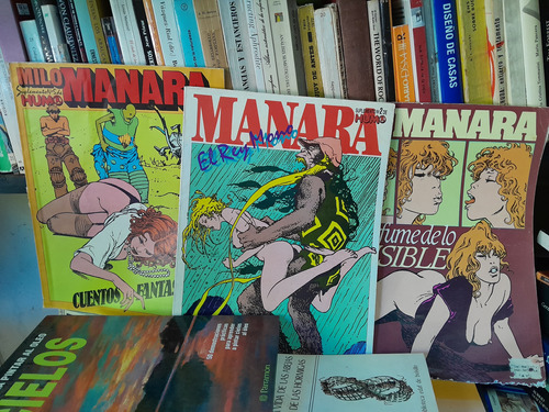 Lote 3 Revistas Milo Manara, Suplementos Humor.  