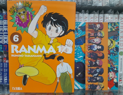 Manga Ranma 1/2 - Tomo 06 + Regalo - Edicion Ivrea 2 En 1 