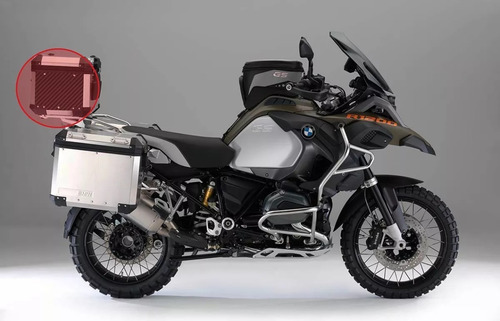 Imagen 4 de 7 de Laterales Maleta Superior Bmw Gs Fibra De Carbono Designpro