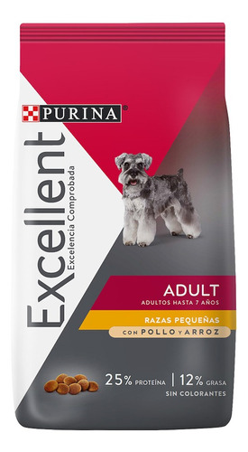 Excellent Perro Adulto Razas Pequeñas X 15 Kg