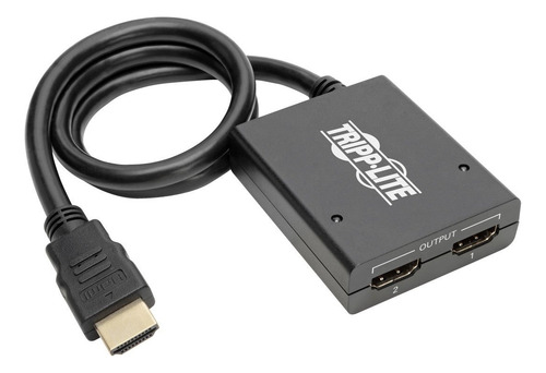 Divisor Hdmi 3d De 2 Puertos 4k Para Video De Ultra Alta Def