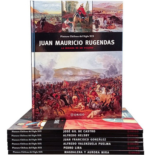 Coleccion Pintura Chilena Siglo Xix (tomos 1 Al 7), De Varios Autores. Editorial Origo Ediciones, Tapa Dura En Español