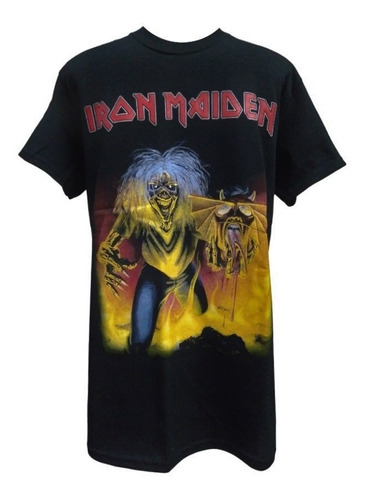Playera Iron Maiden Face In The Hand