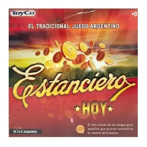 Juego De Mesa Estanciero Hoy Clasico Toyco Tm1 14003 Ttm