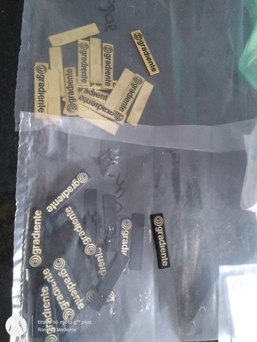 Imagem 8 de 10 de Emblema Logo Gradiente Metal Tamanho Original ( 60,00 Cada)