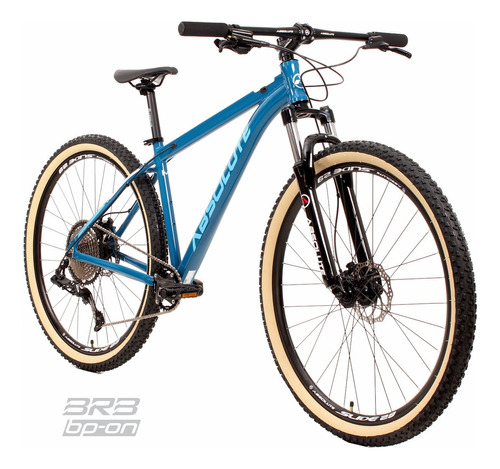 Bike Mtb 29 Absolute 12v Freios Hidráulicos Suspensão Trava Cor Azul/azul Tamanho Do Quadro 19