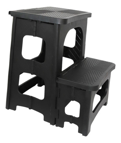 Taburete De 2 Escalones Taburete Plegable Multiusos Ligero