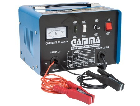 Cargador De Bateria Gamma 10amp 12/24v G2705