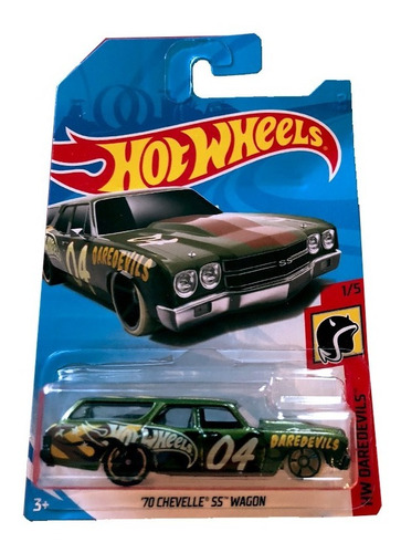 Chevelle Ss Wagon 70 Daredevils Hot Wheels 1/5 (s/n)