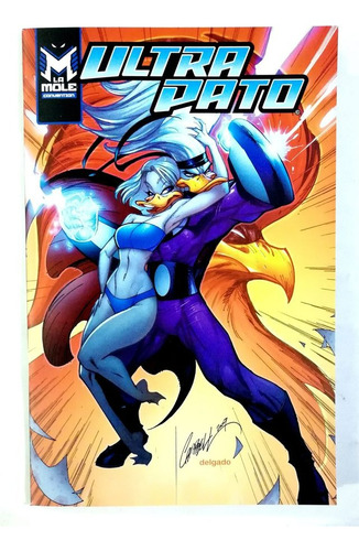 Comic Ultra Pato Exclusivo La Mole 2024 Campbell Cover