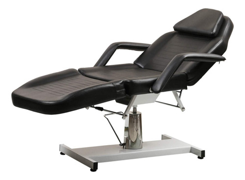 Cama De Masaje Facial Ajustable Multifunción Negra Spa