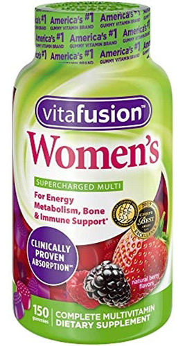 Vitaminas Para Mujer Vitafusion Gummy  15