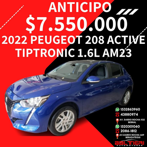 Peugeot 208 1.6l Active Tiptronic